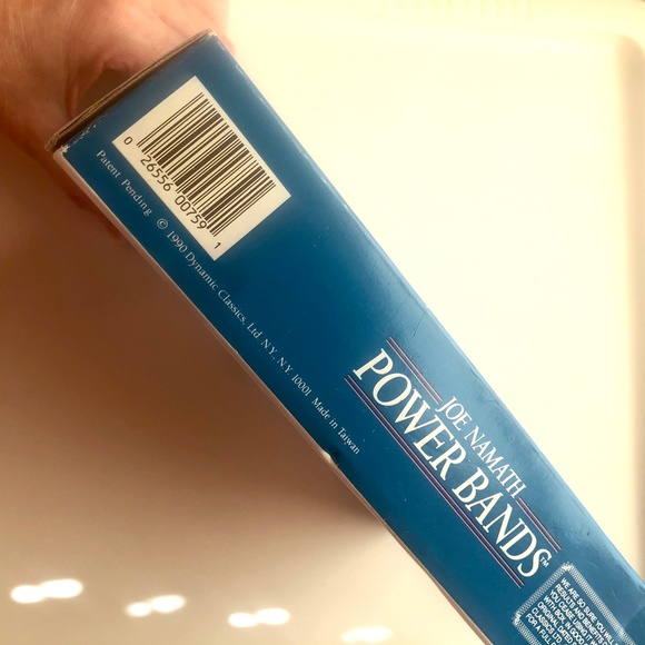 JOE NAMATH Power Bands Resistance Exercise Tubing w/30 Min VHS + Fitness Guide - Picture 4 of 16